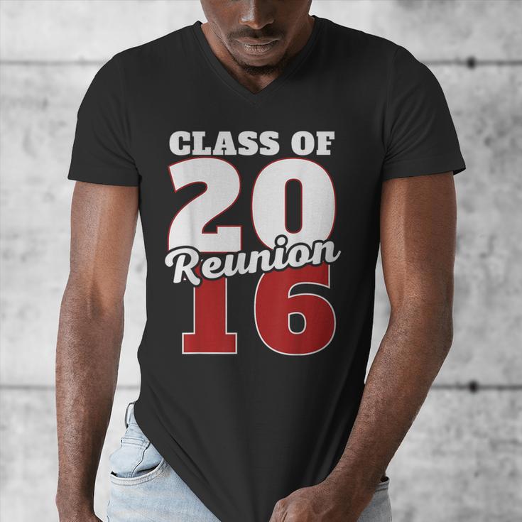 Reunion 2016 Class Of 2016 Reunion 16 Graduation 2016 Men's V-Neck T-Shirt