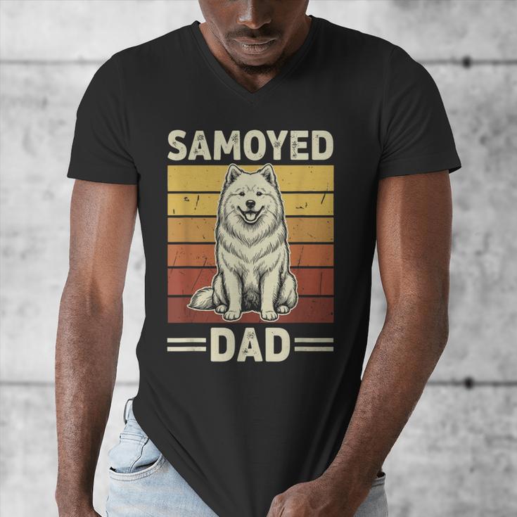 Samoyed Dad Men's V-Neck T-Shirt