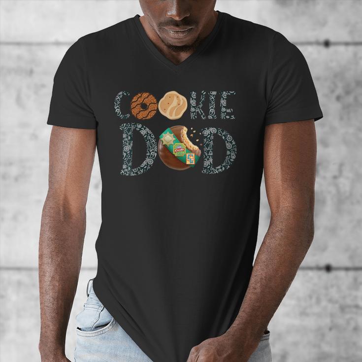 Scout Shirt Cookie Dad Family Girl Troop Leader Men's V-Neck T-Shirt