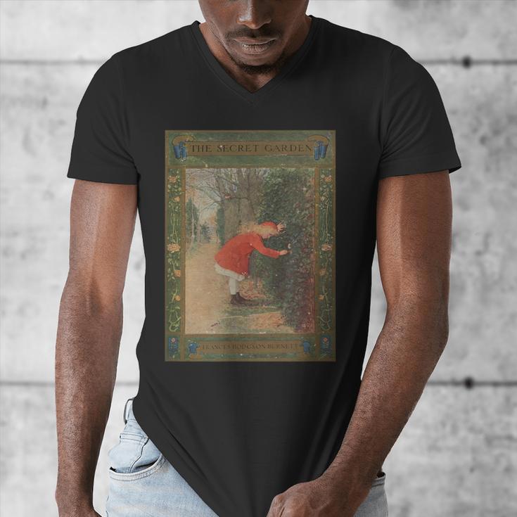 The Secret Garden Book Cover Men's V-Neck T-Shirt The Secret Garden Book Cover Men's V-Neck T-Shirt
