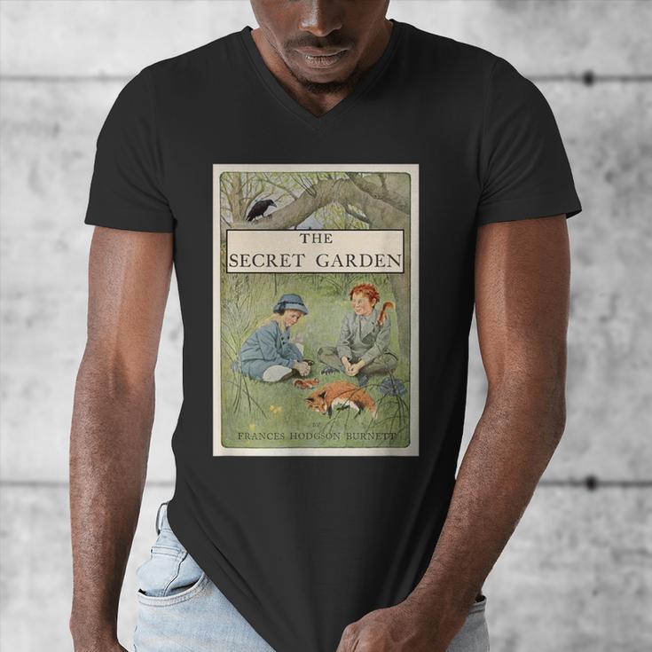 The Secret Garden Book Men's V-Neck T-Shirt The Secret Garden Book Men's V-Neck T-Shirt