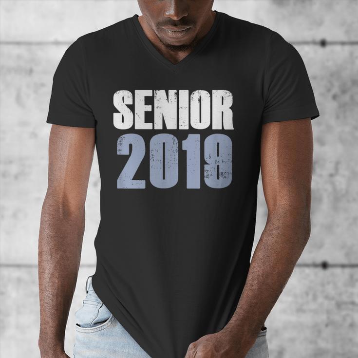 Senior 2019 Shirt Graduation Class Back To School Tee Men's V-Neck T-Shirt