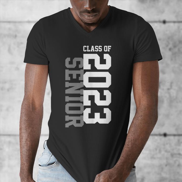 Senior 2023 Senior 23 Senior Class Of 2023 Graduation Done Men's V-Neck T-Shirt