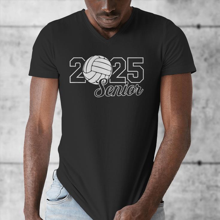 Senior 2025 Volleyball Mom High School Graduation Outfit Pro Men's V-Neck T-Shirt