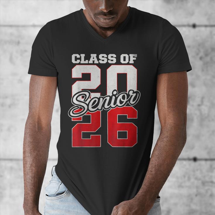 Senior 2026 Class Of 2026 Graduation 2026 Senior 26 Graduate Men's V-Neck T-Shirt