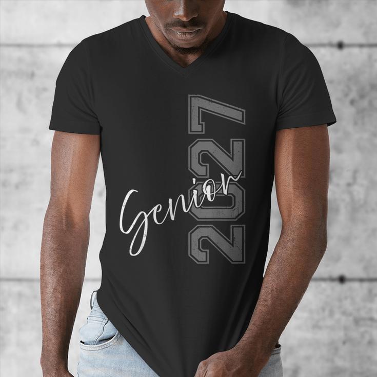 Senior 2027 Class Of 2027 Shirt Graduation Men's V-Neck T-Shirt