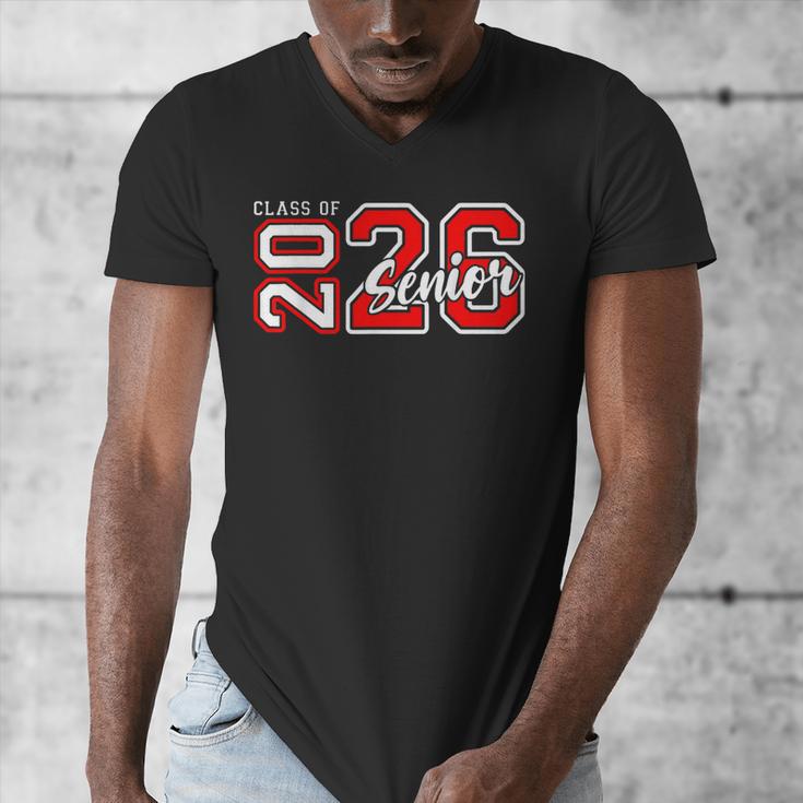 Senior Class Of 2026 Graduation Back To School Senior 26 Men's V-Neck T-Shirt