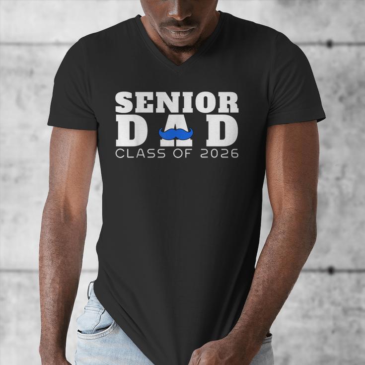 Senior Dad 2026 Class Of 2026 Graduation Men's V-Neck T-Shirt