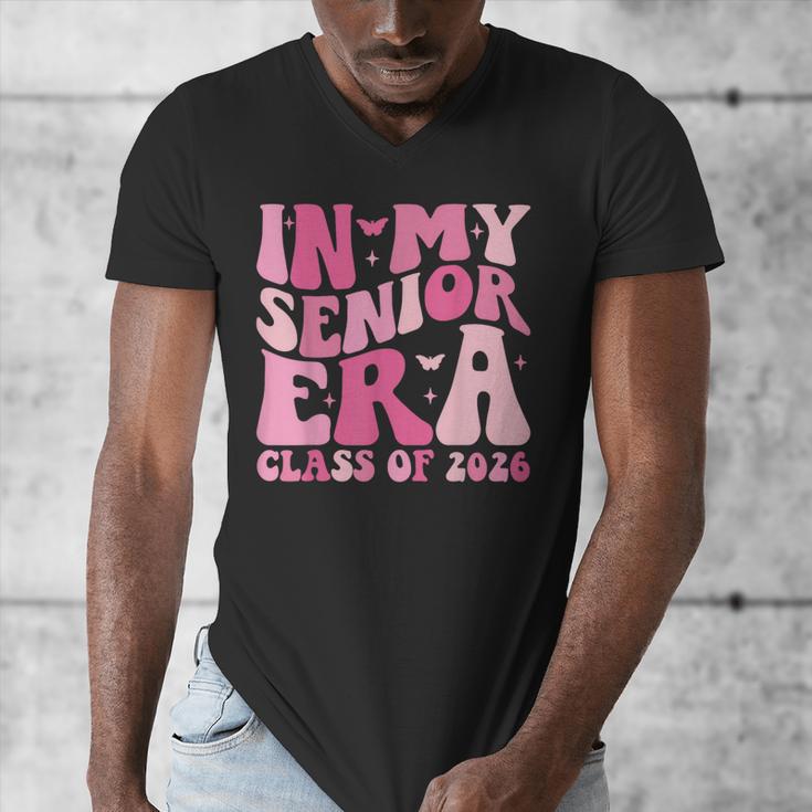 In My Senior Era Class Of 2026 Retro Senior 2026 Graduation Men's V-Neck T-Shirt