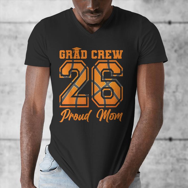 Senior Mom Class Of 2026 Basketball Mom Graduation Men's V-Neck T-Shirt