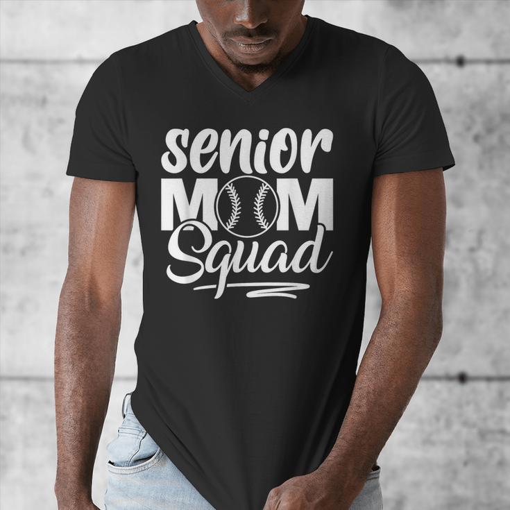 Senior Mom Squad Baseball Class Of 2023 Graduation Men's V-Neck T-Shirt