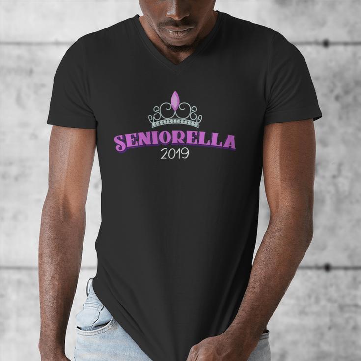 Seniorella 2019 Shirt Senior Class Graduation Men's V-Neck T-Shirt