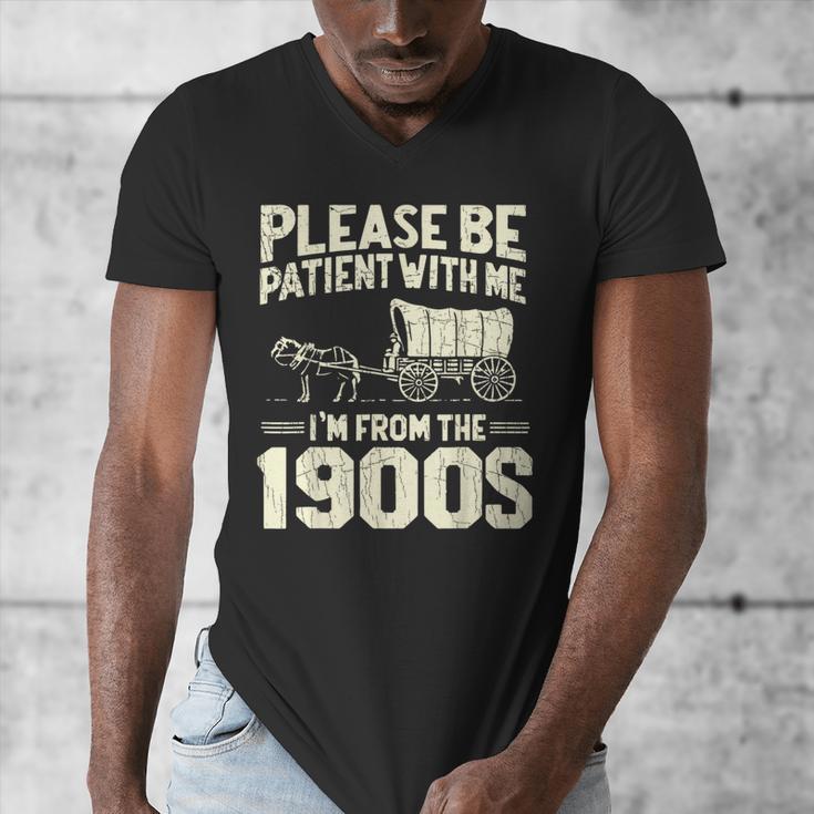Shirt Please Be Patient I'm From The 1900s Over Men's V-Neck T-Shirt