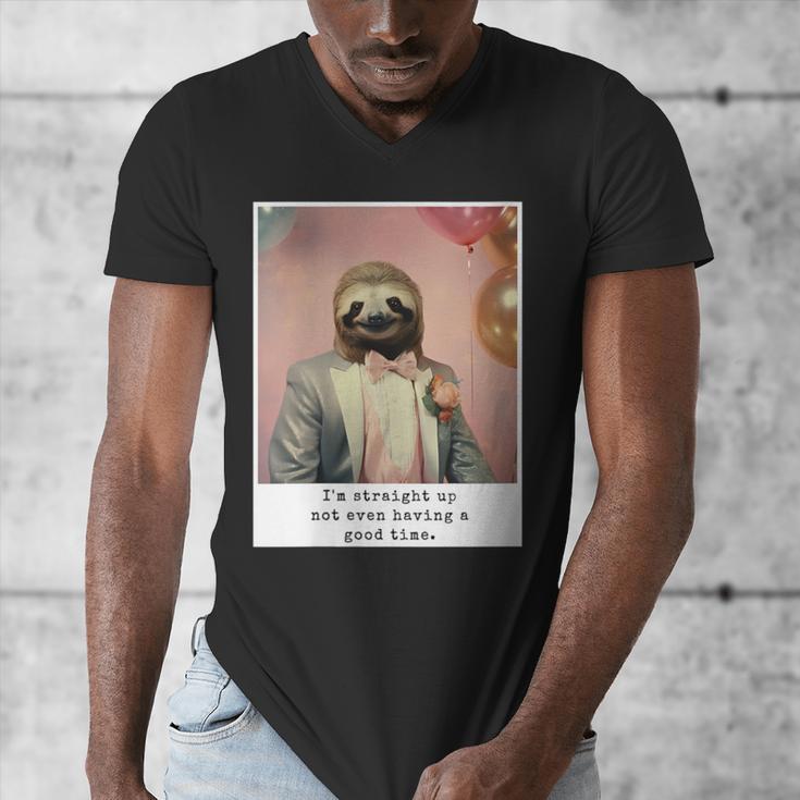 Social Anxiety Not Having A Good Time Socializing Introvert Men's V-Neck T-Shirt Social Anxiety Not Having A Good Time Socializing Introvert Men's V-Neck T-Shirt