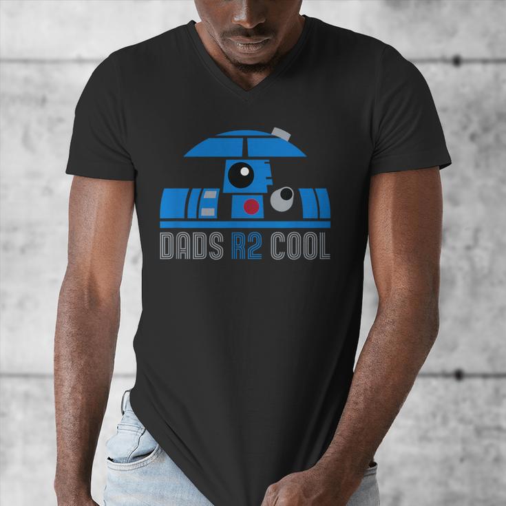 Star Wars Father's Day R2-D2 Dad's R 2 Cool Pun Men's V-Neck T-Shirt