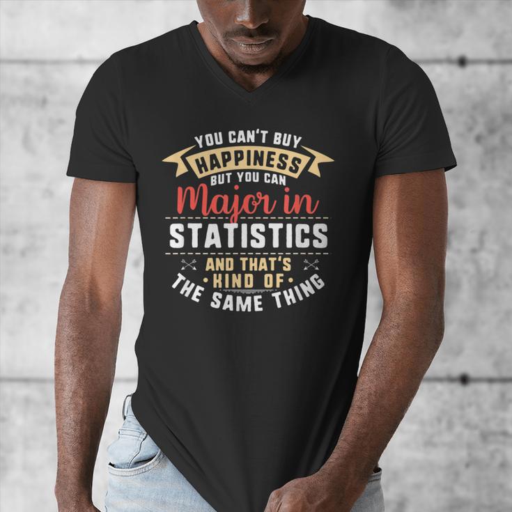 Statistics Major Student Shirt Graduation College Men's V-Neck T-Shirt