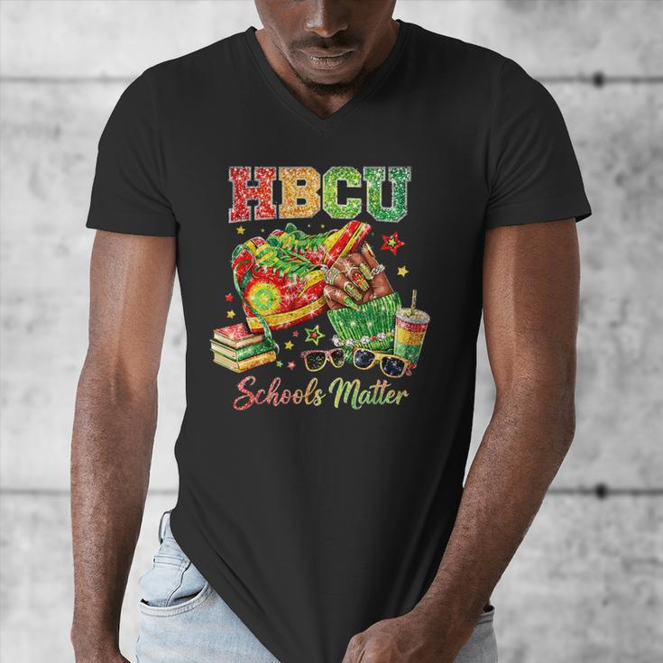 Students Future HBCU Grad History Graduation Men's V-Neck T-Shirt