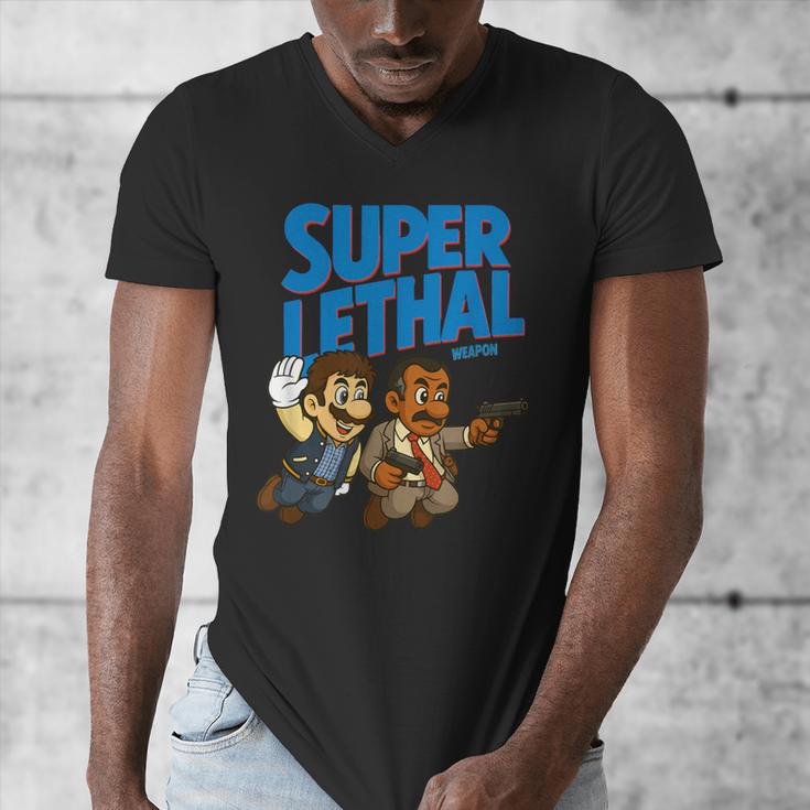 Super Lethal Cute Nostalgia Men's V-Neck T-Shirt Super Lethal Cute Nostalgia Men's V-Neck T-Shirt