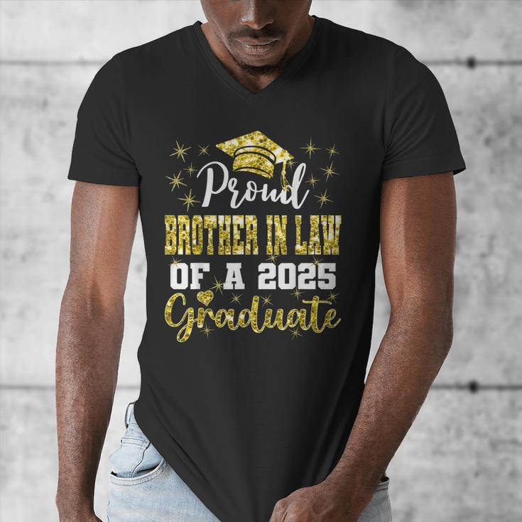 Super Proud Brother In Law Of 2025 Graduate Graduation Men's V-Neck T-Shirt