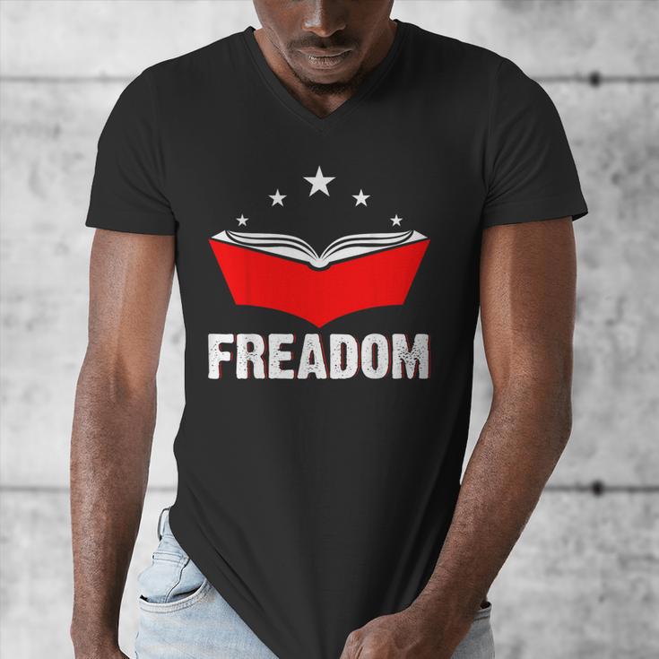 I Survived Reading Banned Books And All I Got Was Smarter Men's V-Neck T-Shirt