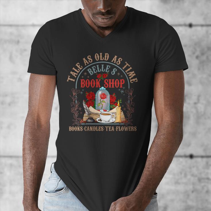 Tale As Old As Time Belle's Book Shop Book Coffee Book Lover Men's V-Neck T-Shirt