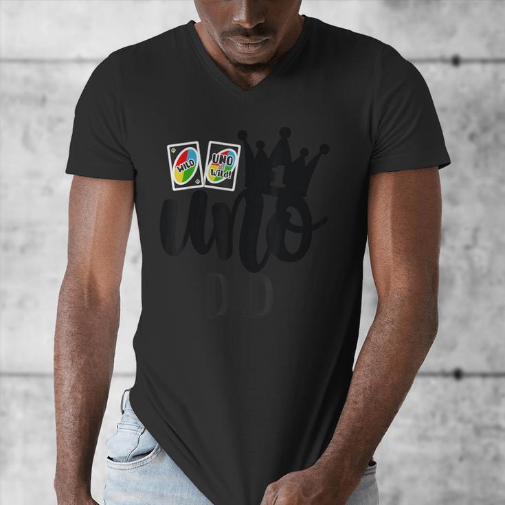 Uno 1st Birthday Dad Men's V-Neck T-Shirt