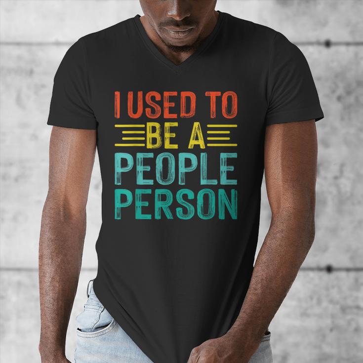 I Used To Be A People Person I Introvert Men's V-Neck T-Shirt I Used To Be A People Person I Introvert Men's V-Neck T-Shirt