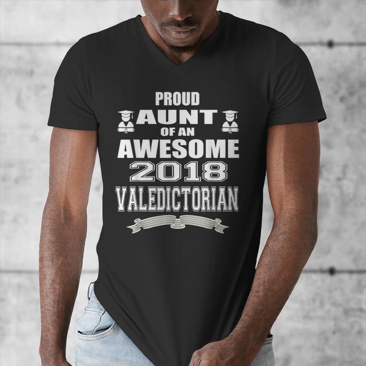 Valedictorian Scholar AuntShirt Graduation Speech Men's V-Neck T-Shirt