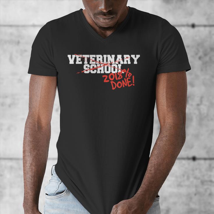 Veterinary School Graduation Class Of 2018 Men's V-Neck T-Shirt