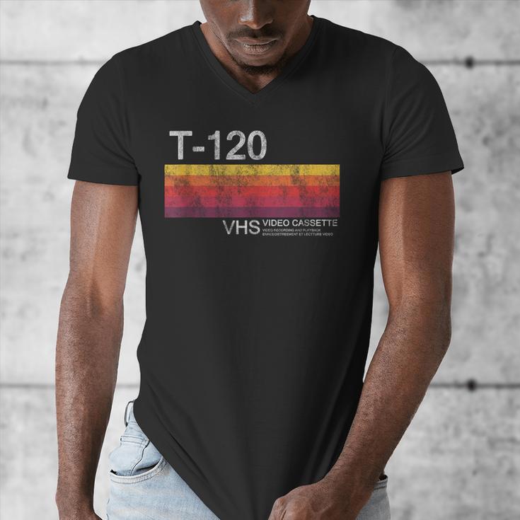 Video Cassette Tape VHS 80s 90s Nostalgia Costume Men's V-Neck T-Shirt Video Cassette Tape VHS 80s 90s Nostalgia Costume Men's V-Neck T-Shirt