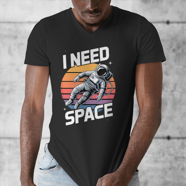 Vintage Space For Introverts I Need Space Men's V-Neck T-Shirt