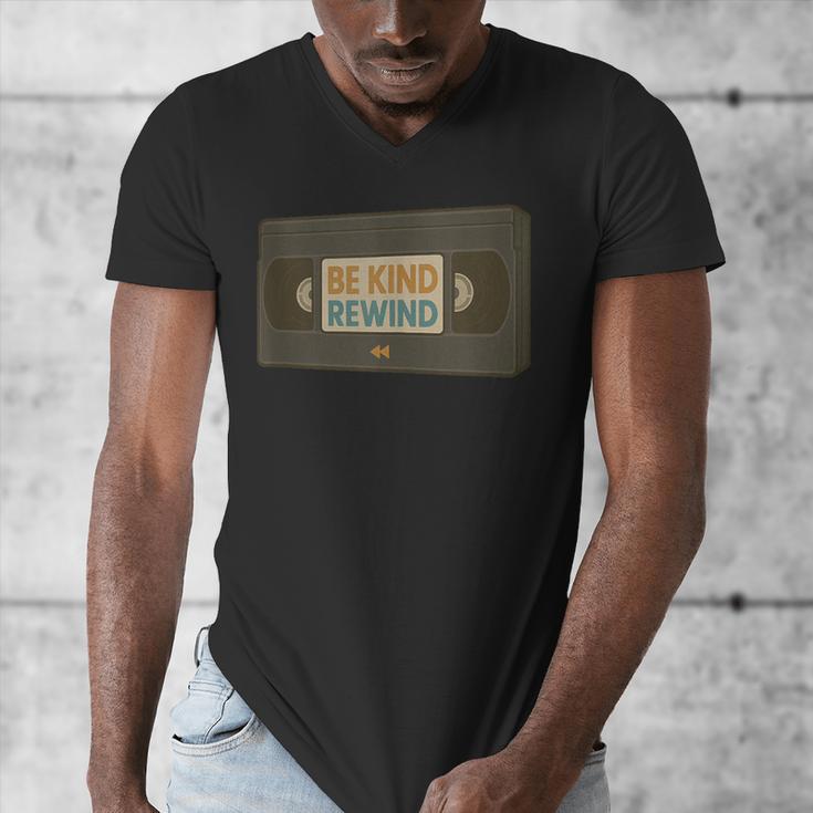 Vintage VHS Tape Humor Retro Nostalgia Graphic Men's V-Neck T-Shirt Vintage VHS Tape Humor Retro Nostalgia Graphic Men's V-Neck T-Shirt