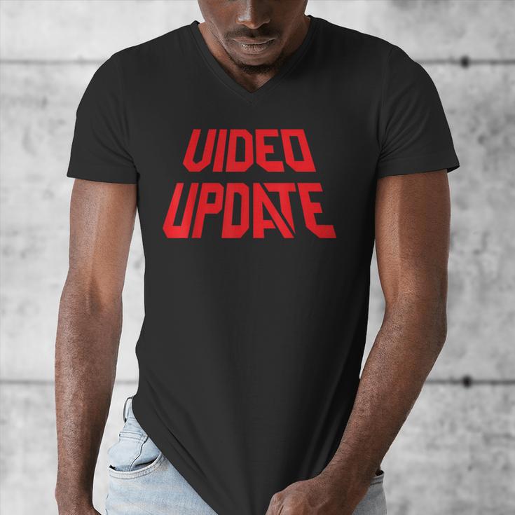 Vintage Video Update – 90s VHS Rental Nostalgia Minnesota Men's V-Neck T-Shirt