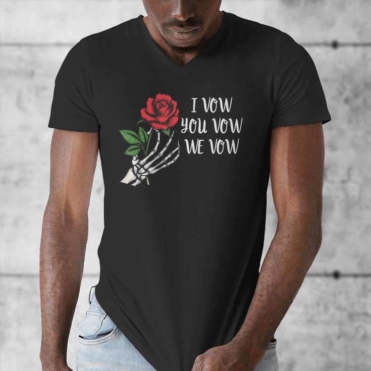 I Vow You Vow We Vow ShirtSmutty Fantasy Dark Romance Book Men's V-Neck T-Shirt I Vow You Vow We Vow ShirtSmutty Fantasy Dark Romance Book Men's V-Neck T-Shirt