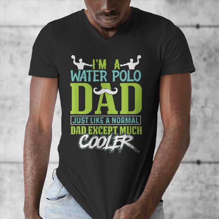 Water Polo Dad Water Sports Men Water Polo Player Men's V-Neck T-Shirt