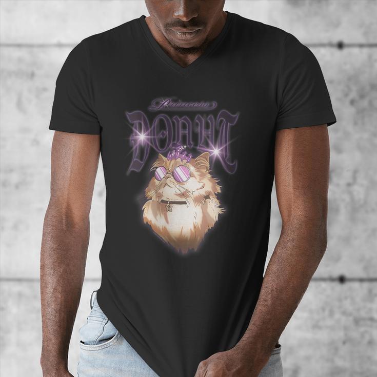 Women's Dungeon Crawler Carl Airbrushed Princess Donut Series Book Men's V-Neck T-Shirt Women's Dungeon Crawler Carl Airbrushed Princess Donut Series Book Men's V-Neck T-Shirt