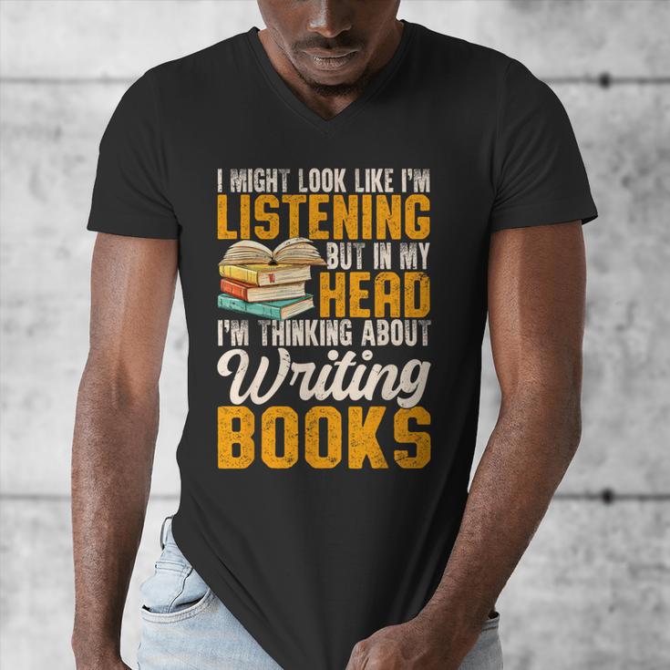 Writer Book Published Author Writers Men Women Men's V-Neck T-Shirt