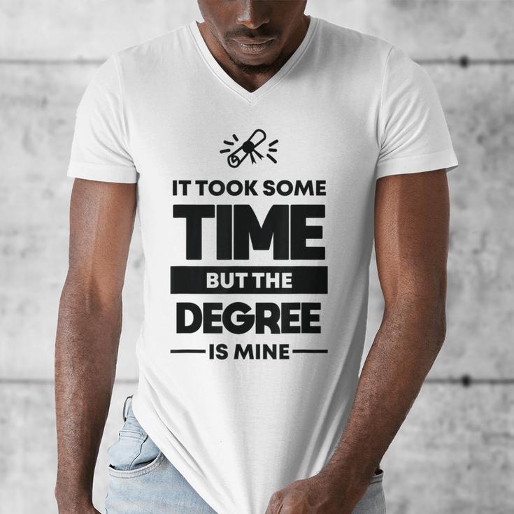 Adult College Graduation Men's V-Neck T-Shirt