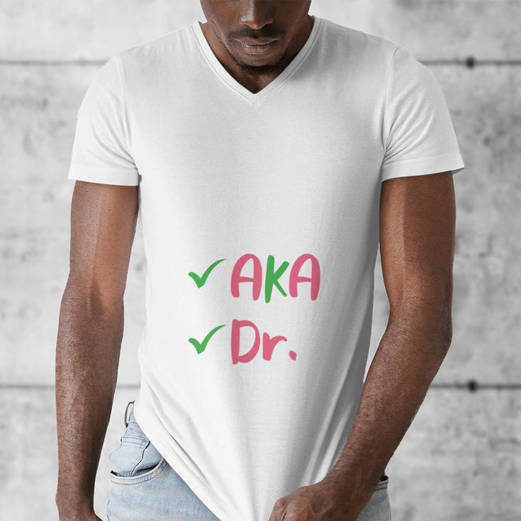 AKA Doctor Medical Worker Appreciation Graduation Men's V-Neck T-Shirt