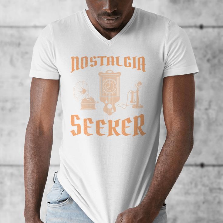 Antique NOSTALGIA SEEKER Antique Collector Men's V-Neck T-Shirt