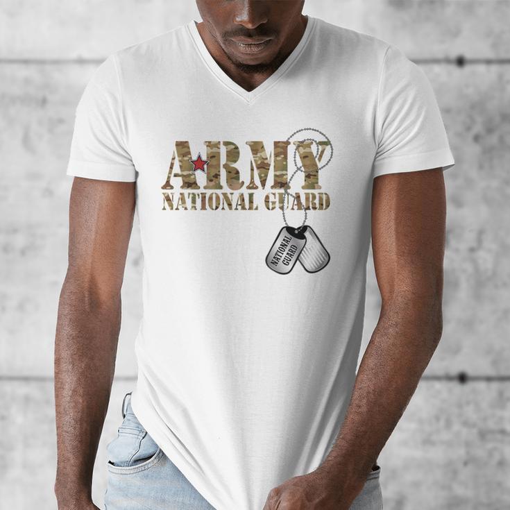Army National Guard Mom Army National Guard Graduation Mom Men's V-Neck T-Shirt