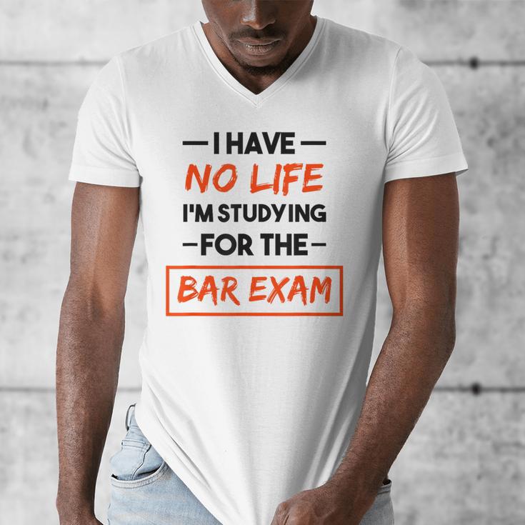Bar Exam Tee Shirt Law School Graduation Men's V-Neck T-Shirt