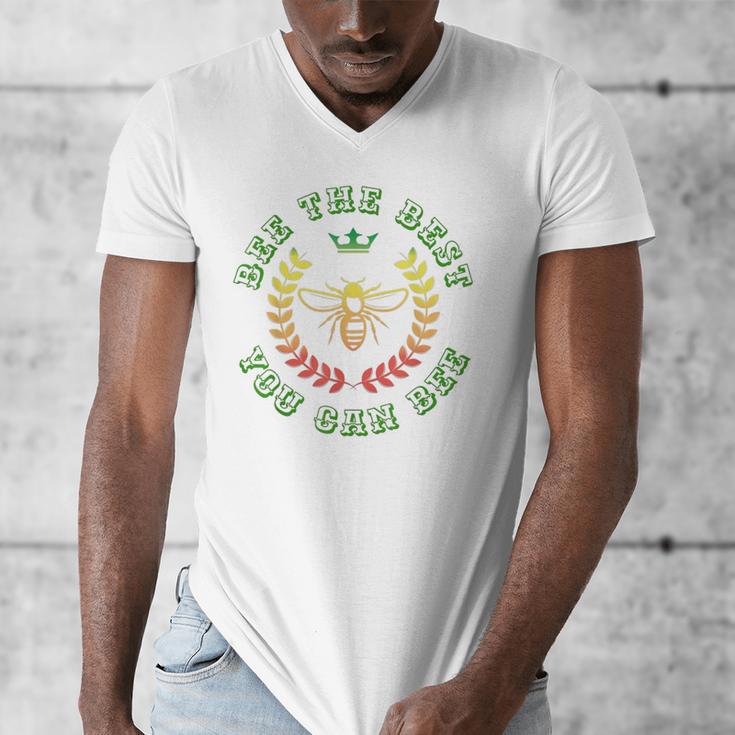 Bee The Best You Can Graduation Smart Kid Child Teen T-Shirt Men's V-Neck T-Shirt
