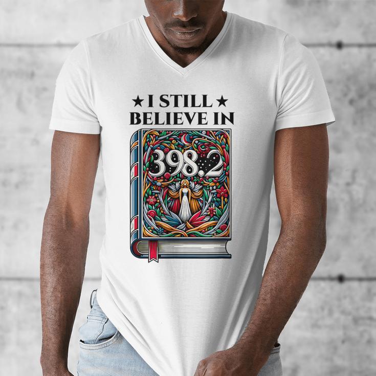 I Still Believe In 3982 Section Fairy Tale Book Lover Men's V-Neck T-Shirt