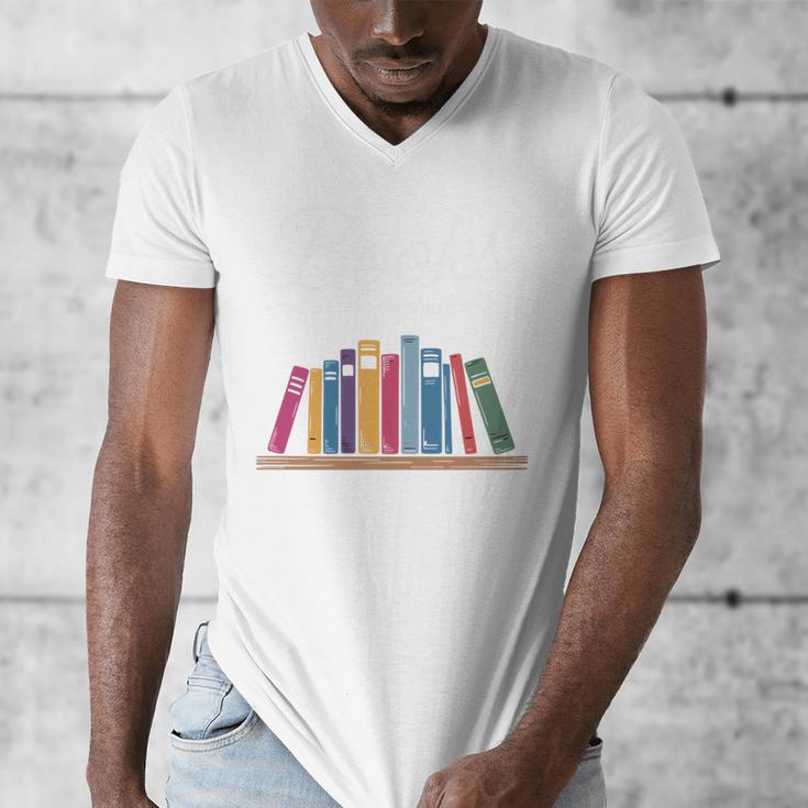 Books The Original Handheld Device Book Lovers Men's V-Neck T-Shirt