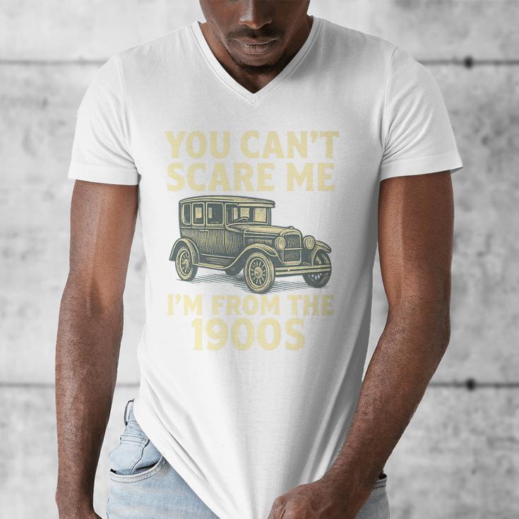 You Can't Scare Me I'm From The 1900s Retro Vintage Car Premium Men's V-Neck T-Shirt You Can't Scare Me I'm From The 1900s Retro Vintage Car Premium Men's V-Neck T-Shirt