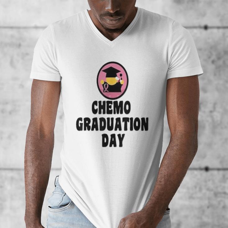 Chemo Graduation Day Victory Support Shirt Men's V-Neck T-Shirt