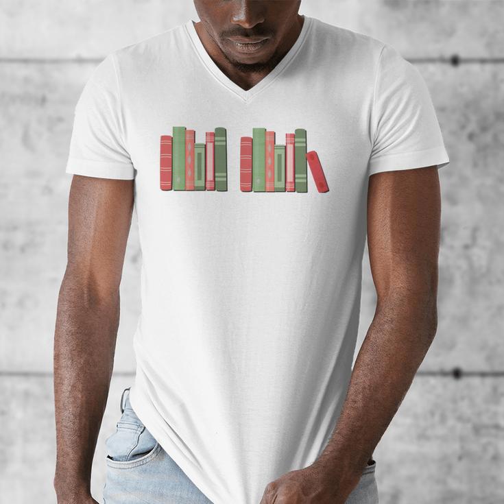 Christmas Book 67 If You Know You Know 67 Meme Teacher Men's V-Neck T-Shirt