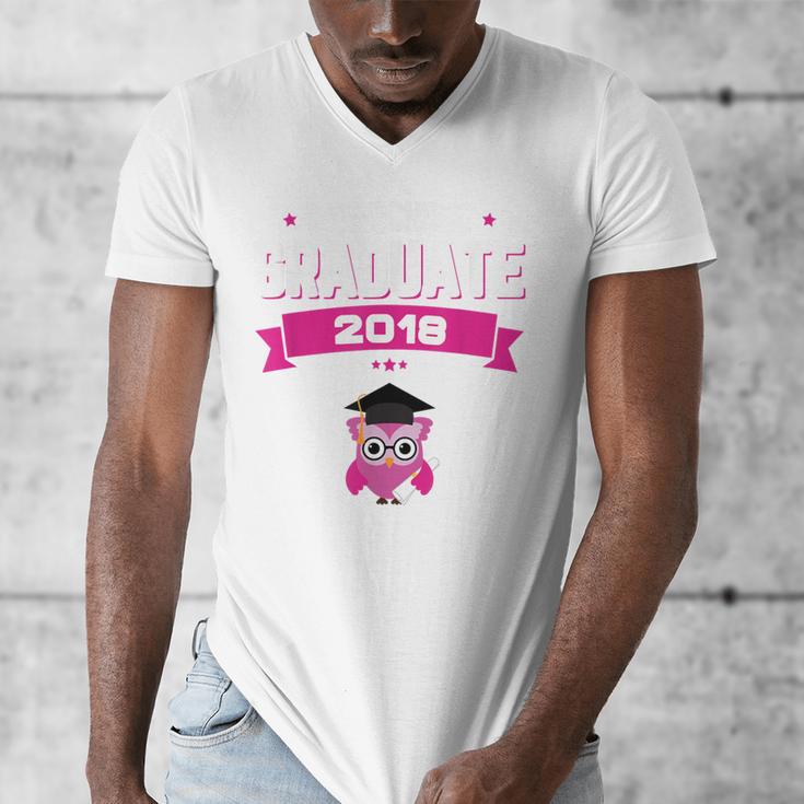 Class Of 2018 Preschool Graduation Girls Pre K Men's V-Neck T-Shirt