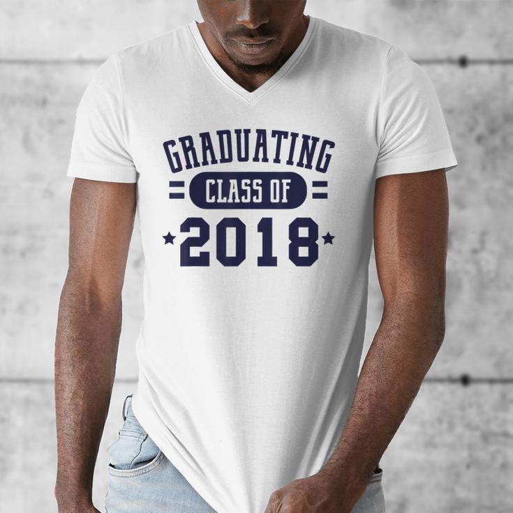 Class Of 2018 Shirts For Seniors Graduation Men's V-Neck T-Shirt